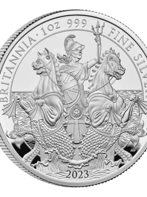 2023 2x1oz Britannia Proof x Reverse Proof .999 Silver Coin Set