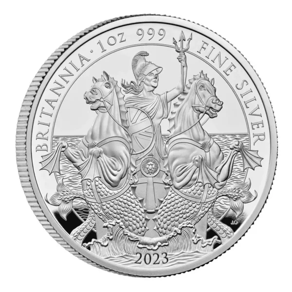 2023 2x1oz Britannia Proof x Reverse Proof .999 Silver Coin Set