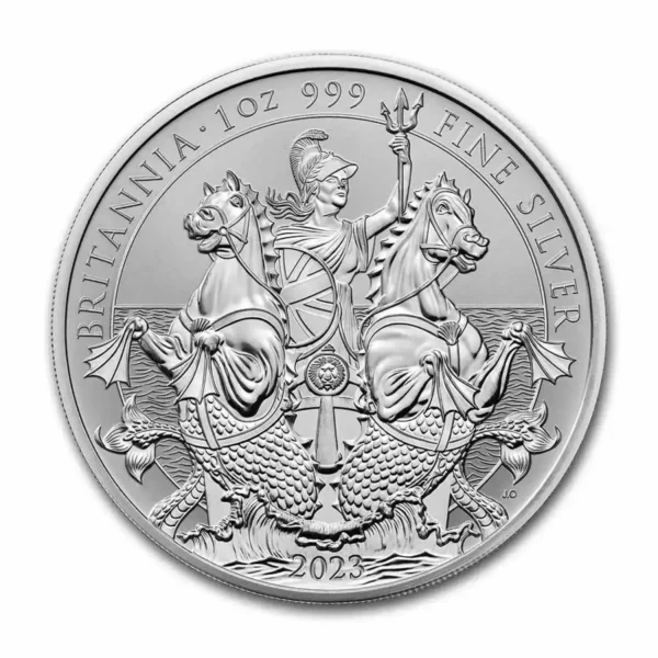 2023 2x1oz Britannia Proof x Reverse Proof .999 Silver Coin Set
