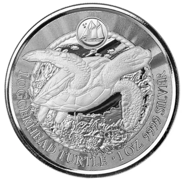 2023 1oz Cayman Islands Loggerhead Turtle .999 Silver Coin