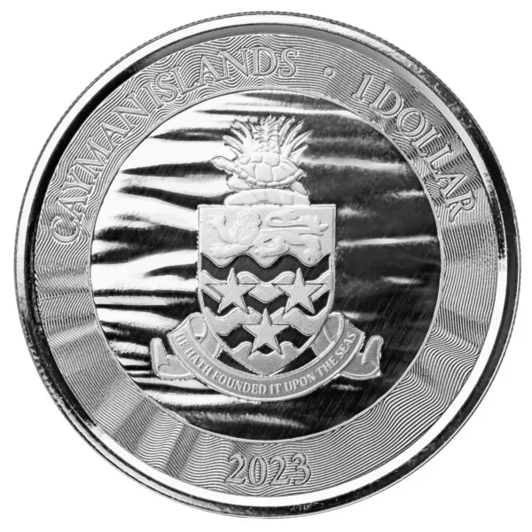 2023 1oz Cayman Islands Loggerhead Turtle .999 Silver Coin