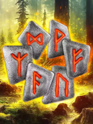 2023 Germania Mint Cast Runes Set of Six - 1 oz Silver Bars