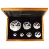 2023 Mexico Proof .999 Silver Libertad 7 coin sets w/ Box and COA