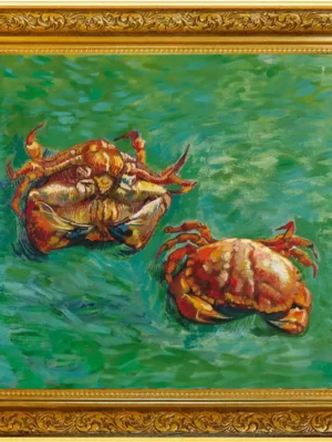 2023 1oz Niue Two Crabs by Vincent Van Gogh .999 Silver Coin