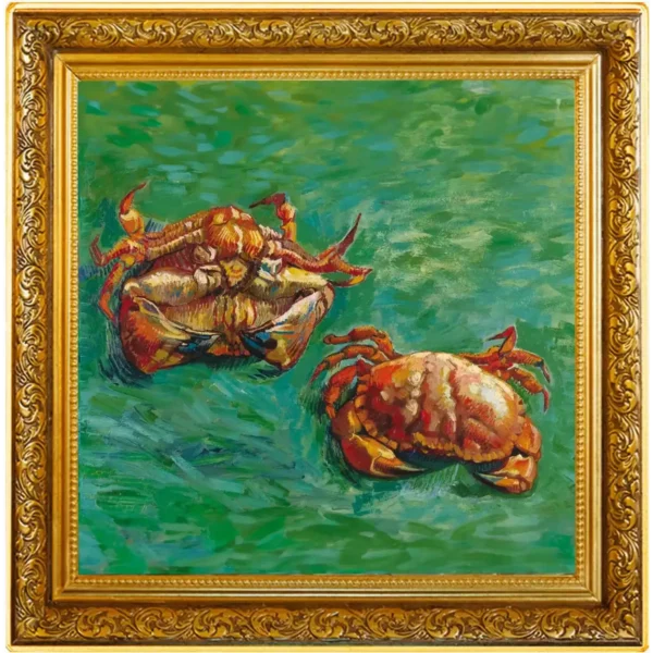 2023 1oz Niue Two Crabs by Vincent Van Gogh .999 Silver Coin