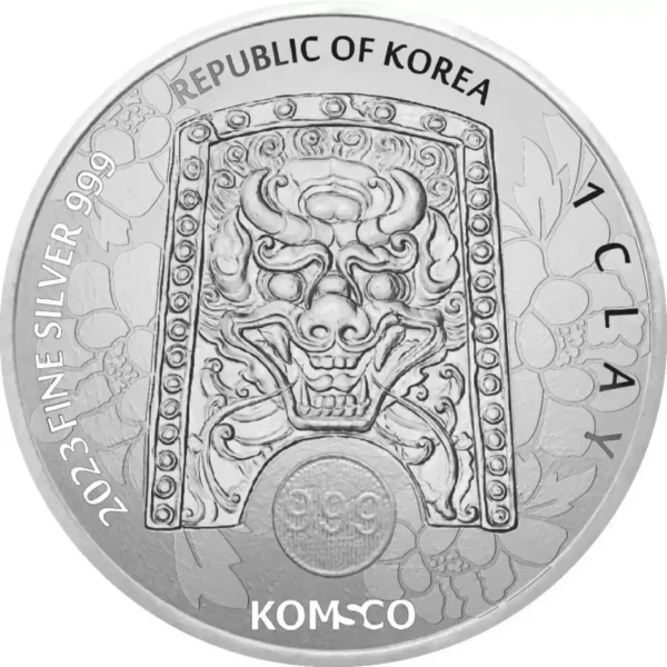 2023 South Korea Princess Bari .999 Silver BU Medal