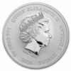 2023 1oz Tuvalu .999 Silver Black Flag: The Fancy BU