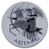 2023 Tuvalu 1oz Gods of Olympus "Artemis" .9999 Silver Coin