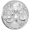 2024 2oz Australia Perth Mint Lunar Series III - Year of the Dragon .9999 Silver BU Coin