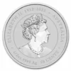 2024 1/2oz Australia Perth Mint Lunar Series III Red Dragon .9999 Silver Colorized BU Coin