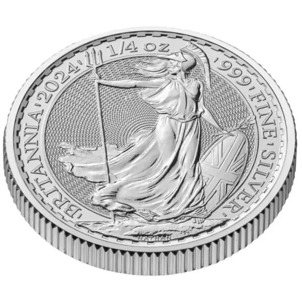 2024 1/4oz Britannia .999 Silver Coin