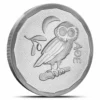 2024 1 oz St. Helena Athena Owl .999 Silver BU Coin