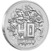 2024 1 oz Tuvalu Silver 40th Anniversary  Teenage Mutant Ninja Turtles Coin