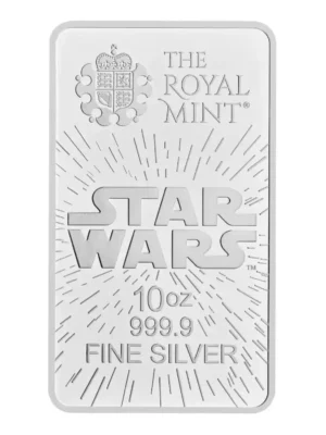 2024 10oz Royal Mint Star Wars: Light Side .9999 Silver BU Bar