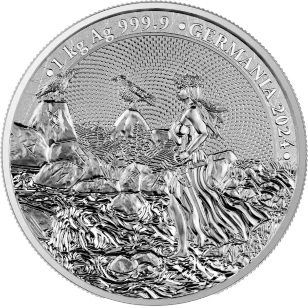 2024 1Kg Germania .9999 Silver Round