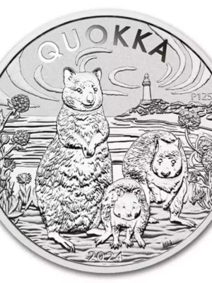 2024 1oz Australia Quokka .9999 Silver BU Coin
