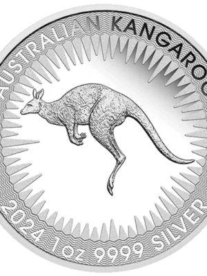 2024 1oz Australian Perth Mint Silver Kangaroo