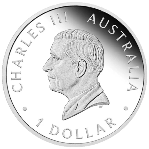 2024 1oz Australian Perth Mint Silver Kangaroo