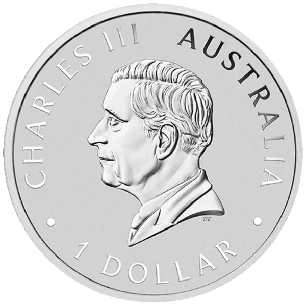 2024 1oz Australian Perth Mint Silver Kookaburra