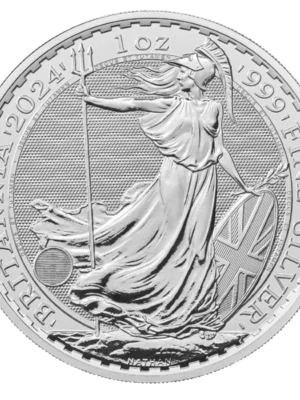 2024 1oz British .999 Silver Britannia