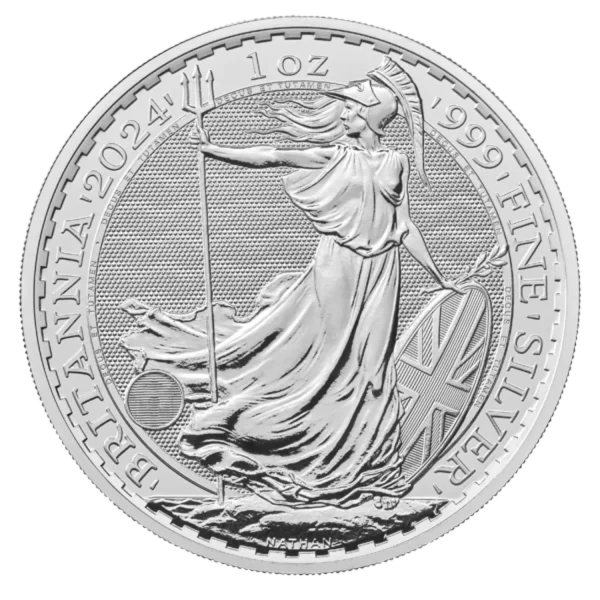 2024 1oz British .999 Silver Britannia