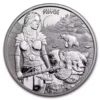 2024 1oz Germania Valkyries Solveig .9999 Silver Coin