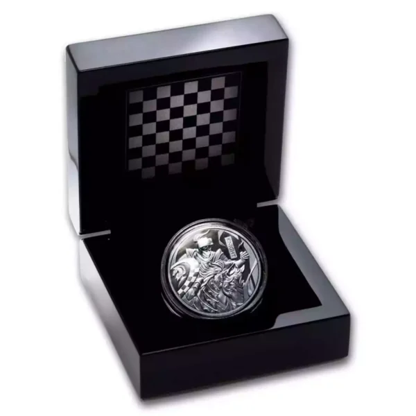 2024 1oz Niue Chess Series Knight .999 Silver Proof Coin