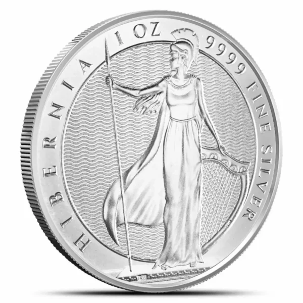 2024 1oz Niue Hibernia 9999 Silver BU Coin