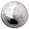 2024 1oz Royal Mint Britannia Proof .999 Silver Coin