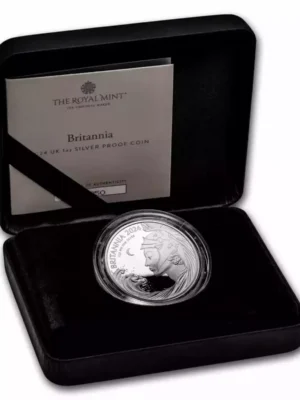 2024 1oz Royal Mint Britannia Proof .999 Silver Coin