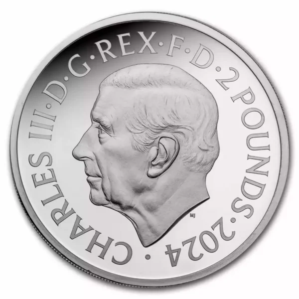2024 1oz Royal Mint Britannia Proof .999 Silver Coin