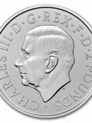 2024 1oz Royal Mint Liberty and Britannia .999 Silver Coin