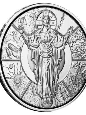 2024 1oz Scottsdale Mint Samoa Jesus Collection The Creator .999 Silver Coin BU