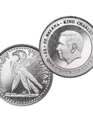 2024 1oz St. Helena Shekel of Tyre .999 Silver Coin