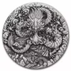 2024 2oz Australian Lunar Series III  Year of the Dragon .9999 Silver Antiqued Coin
