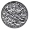 2024 2oz Cameroon Bible Stories The Seven Days of Creation .999 Silver Antique Coin