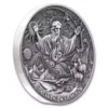 2024 2oz Cameroon Bible Stories The Seven Days of Creation .999 Silver Antique Coin
