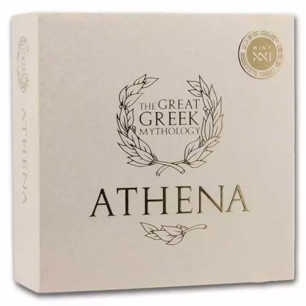 2024 2oz Cameroon Greek Mythology Athena .999 Silver Coin