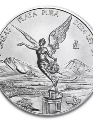 2024 2oz Mexican .999 Silver Libertad BU