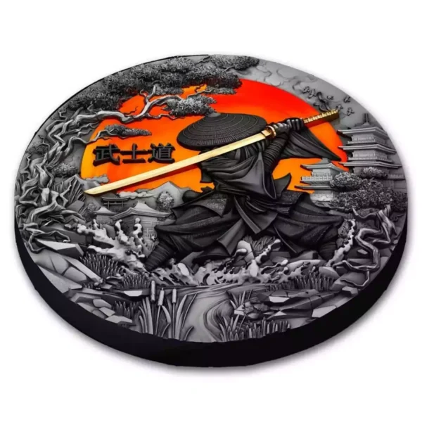 2024 2oz Niue The Warrior's Path Series: Bushido .999 Silver Coin
