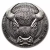 2024 2oz United Crypto States Binary Bull .999 Silver Coin