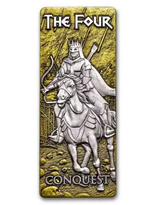 2024 4x 1oz Barbados Four Horsemen of the Apocalypse .999 Silver Bar Coin Set