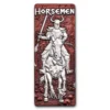2024 4x 1oz Barbados Four Horsemen of the Apocalypse .999 Silver Bar Coin Set