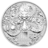 2024 5oz Australian Perth Mint Silver Lunar II: Year of the Dragon
