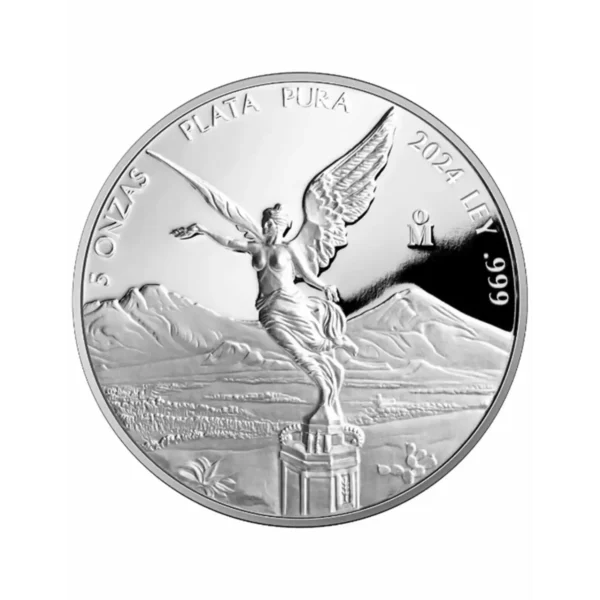 2024 5oz Mexican Proof .999 Silver Libertad