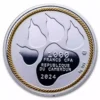 2024 1oz Cameroon Be Brave .999 Silver Coin