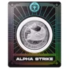 2024 1oz Cayman Islands Stingray Alpha Strike .999 Silver Coin in Card