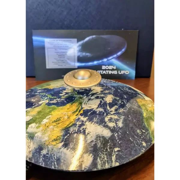 2024 Chad 5,000 Francs 20-Gram Silver Levitating UFO Coin