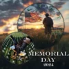 2024 1oz American Silver Eagle Memorial Day Honor Edition Ennobled Coin