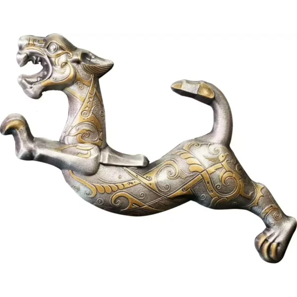 2024 2x1oz Niue Chinese Bronze Winged Tiger .999 Silver Coins Set